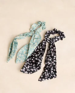 Polin et moi Complementos De Pelo*Pack Coleteros Flores Brézia VERDEMENTA