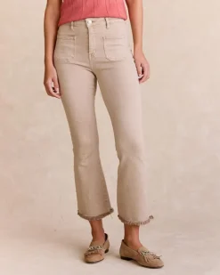 Polin et moi Pantalones*Pantalón Denim Kasandra beige