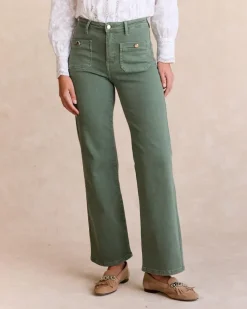 Polin et moi Pantalones*Pantalón Denim Kasandra verdebosque
