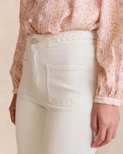 Polin et moi Pantalones*Pantalón Trenza Ivana Crudo