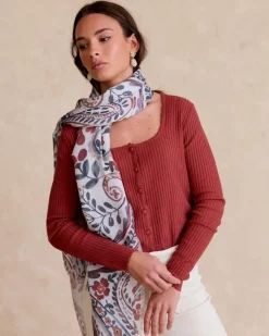 Polin et moi Pañuelos*Pañuelo Estampado Rieti Crudo