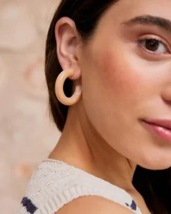 Polin et moi Bisuteria*Pendientes Aros Romy Nude