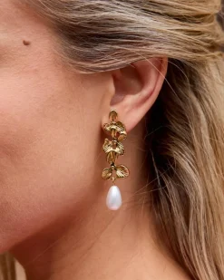 Polin et moi Bisuteria*Pendientes Perlas Lie Oro
