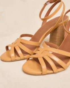 Polin et moi Sandalias*Sandalia Nudo Benita Salmon