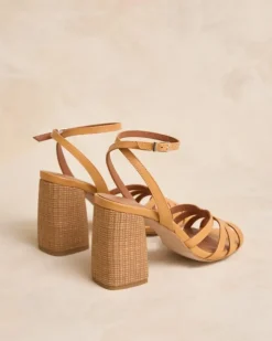 Polin et moi Sandalias*Sandalia Nudo Benita Salmon