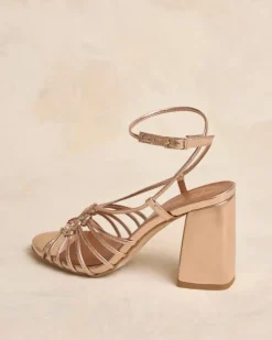 Polin et moi Novia|Sandalias*Sandalia Nudo Navy Bronce