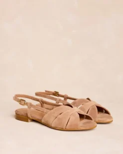 Polin et moi Sandalias*Sandalia Plana CAMEL