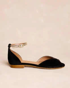 Polin et moi Sandalias*Sandalia Plana negro
