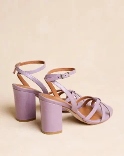 Polin et moi Sandalias*Sandalias Tiras Bruna Lila