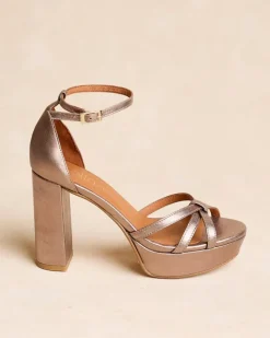 Polin et moi Sandalias*Sandalia Tiras Antonella Bronce