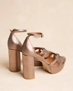 Polin et moi Sandalias*Sandalia Tiras Antonella Bronce