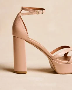 Polin et moi Sandalias*Sandalia Tiras Elara Nude
