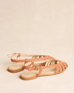 Polin et moi Sandalias*Sandalia Trenzada Aniala NARANJA