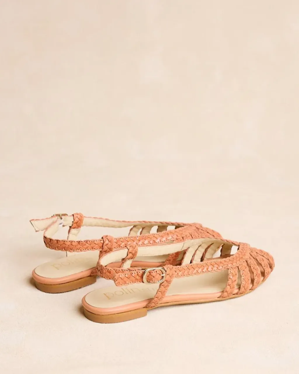 Polin et moi Sandalias*Sandalia Trenzada Aniala NARANJA