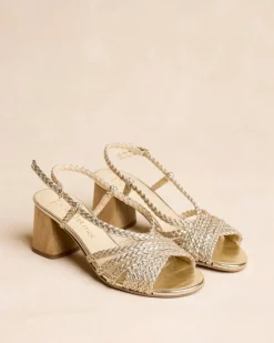 Polin et moi Sandalias|Trenzados*Sandalia Trenzada Galatea PLATA