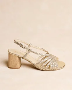 Polin et moi Sandalias|Trenzados*Sandalia Trenzada Galatea PLATA