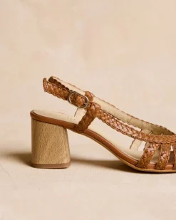 Polin et moi Sandalias*Sandalia Trenzada Mali Cuero