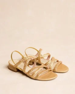 Polin et moi Sandalias|Trenzados*Sandalia Trenzada Nuni ORO