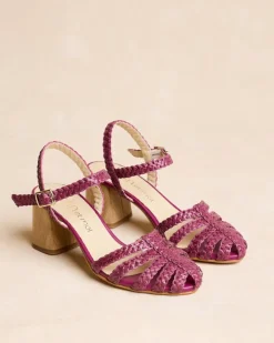 Polin et moi Sandalias|Trenzados*Sandalia Trenzada Zoe Morado
