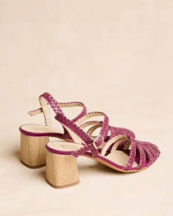 Polin et moi Sandalias|Trenzados*Sandalia Trenzada Zoe Morado
