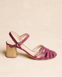 Polin et moi Sandalias|Trenzados*Sandalia Trenzada Zoe Morado