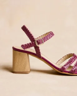 Polin et moi Sandalias|Trenzados*Sandalia Trenzada Zoe Morado