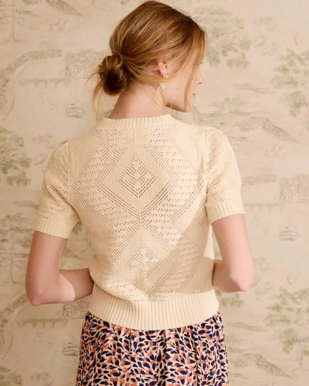Polin et moi Punto|Camisetas Y Tops*Top Corto Punto Milán Crudo