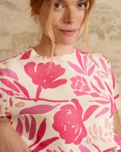 Polin et moi Camisetas Y Tops*Top Estampado Quelda Fucsia
