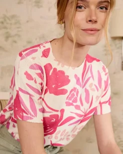 Polin et moi Camisetas Y Tops*Top Estampado Quelda Fucsia