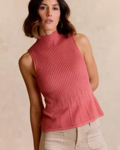 Polin et moi Camisetas Y Tops|Punto*Top Punto Corata coral