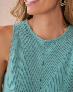 Polin et moi Punto|Camisetas Y Tops*Top Punto Elise Turquesa
