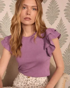Polin et moi Camisetas Y Tops|Punto*Top Punto Volante Mahira MALVA