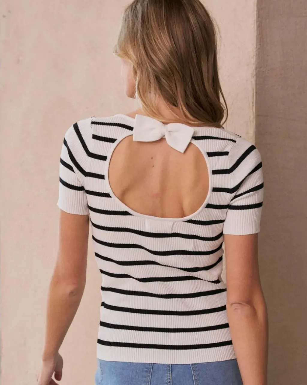 Polin et moi Camisetas Y Tops*Top Rayas Paolina blanco
