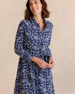 Polin et moi Maternidad|Vestidos Y Monos*Vestido Bordado Isa denim