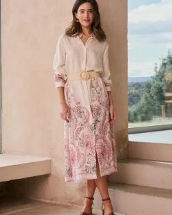Polin et moi Maternidad|Vestidos Y Monos*Vestido Camisero Basilia Crudo