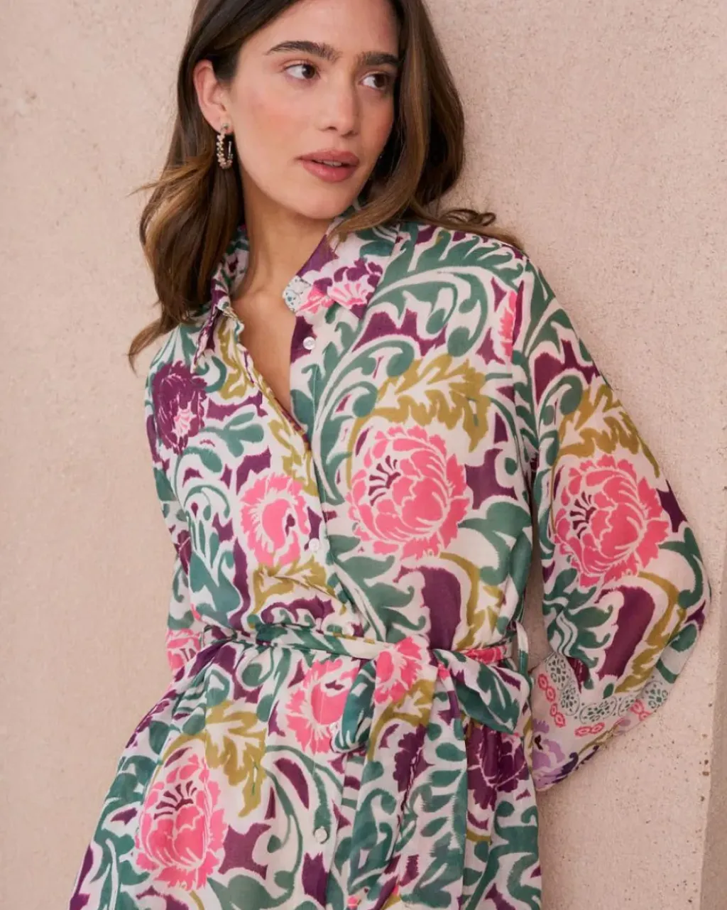 Polin et moi Maternidad|Vestidos Y Monos*Vestido Camisero Geraldine Verdeesmeralda