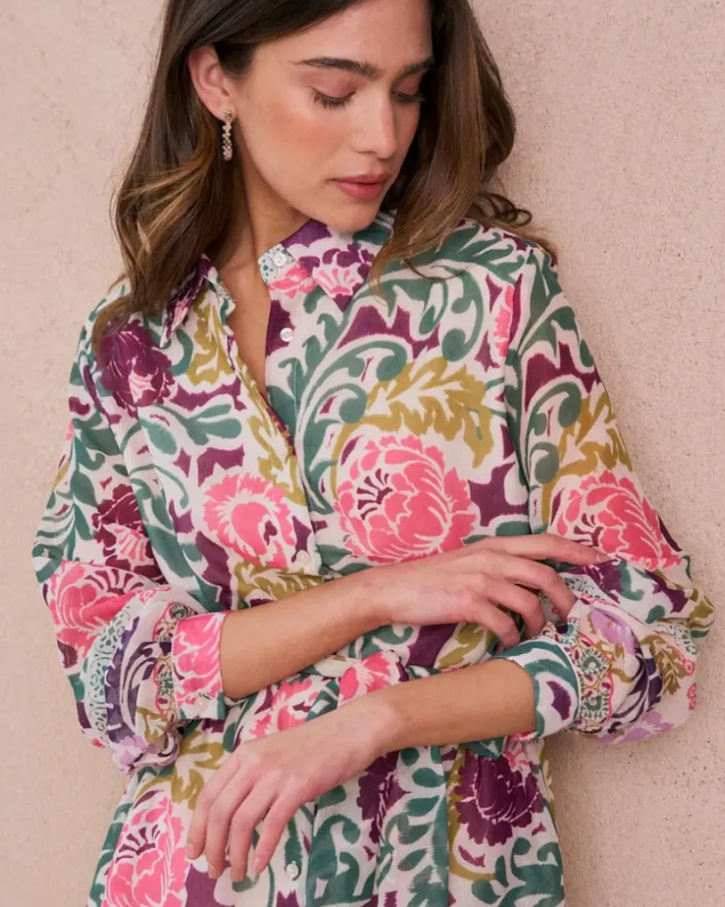 Polin et moi Maternidad|Vestidos Y Monos*Vestido Camisero Geraldine Verdeesmeralda