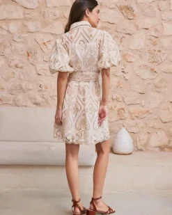 Polin et moi Vestidos Y Monos*Vestido Cinturón Abi BEIGE