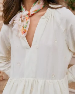 Polin et moi Vestidos Y Monos*Vestido Corto Algodón Pau Crudo