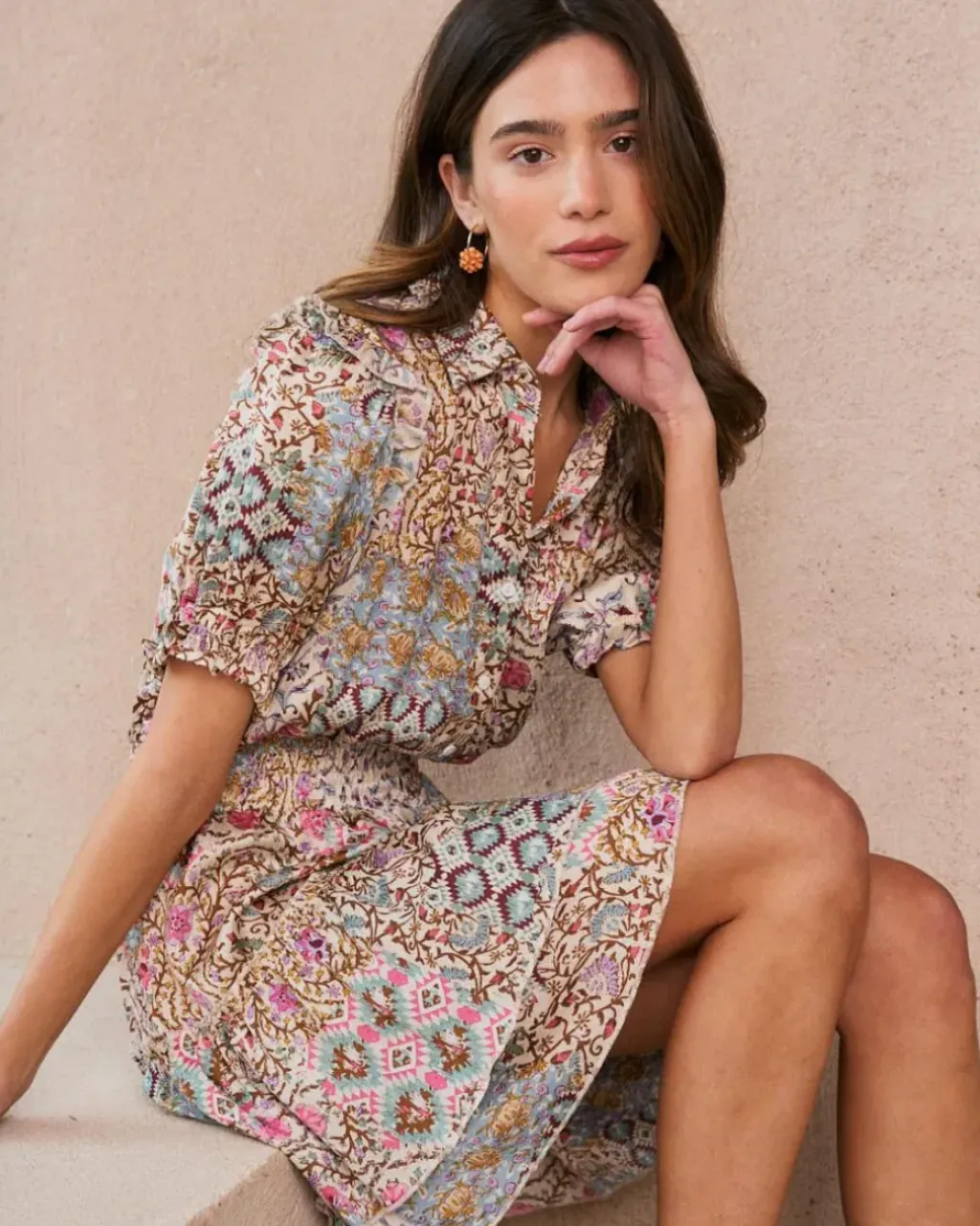 Polin et moi Vestidos Y Monos*Vestido Corto Eleanor Crudo