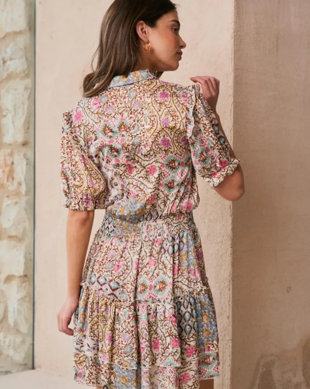 Polin et moi Vestidos Y Monos*Vestido Corto Eleanor Crudo