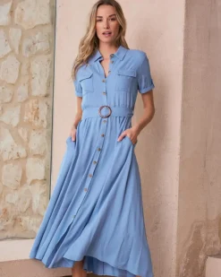 Polin et moi Maternidad|Vestidos Y Monos*Vestido Ippa DENIM