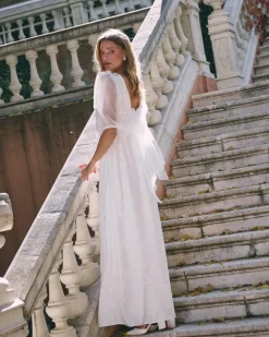 Polin et moi Novia*Vestido de Novia Adelina blanco
