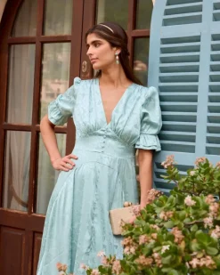 Polin et moi Maternidad*Vestido Escote Silvia Menta