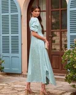Polin et moi Maternidad*Vestido Escote Silvia Menta