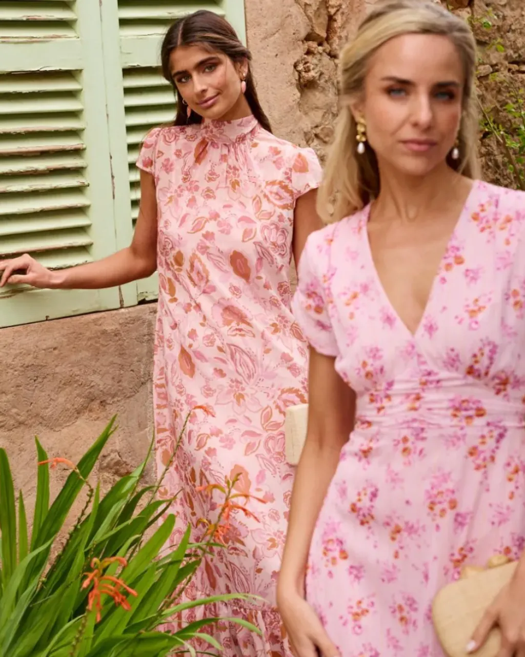 Polin et moi Maternidad*Vestido Estampado Amira ROSA