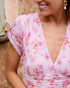 Polin et moi Maternidad*Vestido Estampado Bella Rosa