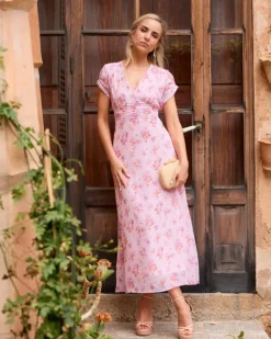 Polin et moi Maternidad*Vestido Estampado Bella Rosa