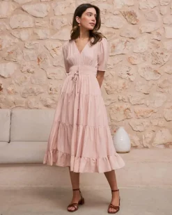 Polin et moi Vestidos Y Monos*Vestido Frunce Melissa MAQUILLAJE