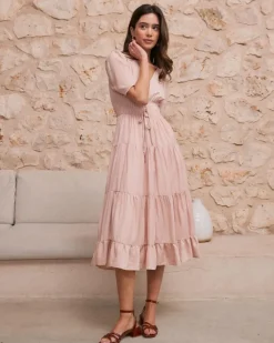 Polin et moi Vestidos Y Monos*Vestido Frunce Melissa MAQUILLAJE